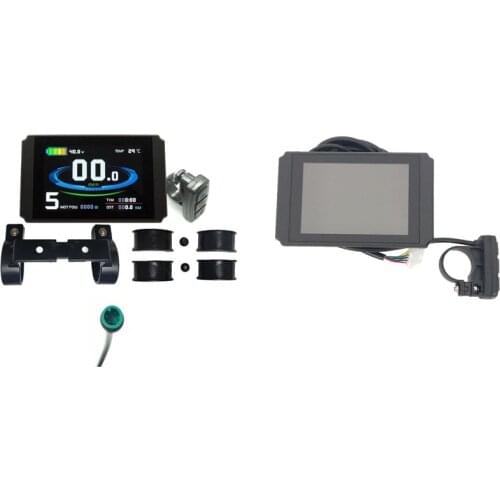 Electric Bicycle 24/36/48V Intelligent KT-LCD8H Colorful Display E-Bike LCD Control Panel Accessories