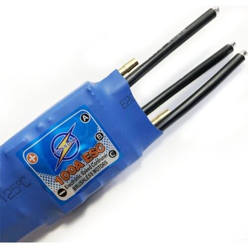 100A Swiss Brushless Motor Electronic Speed Controller Boat Water Cooling ESC For RC Boat Jet Ship Parts