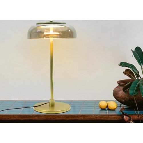 Nordic Creative LED Table Lamps Clear Glass Lampshade Art Decoration Bedroom Lamp Bedside Lamp Bed Lamp Fixtures Free Shipping