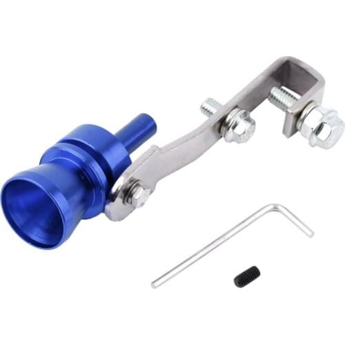 Hot Selling Universal Turbo Sound Whistle Exhaust Pipe Tailpipe BOV Blow off Valve Simulator Aluminum Promotion