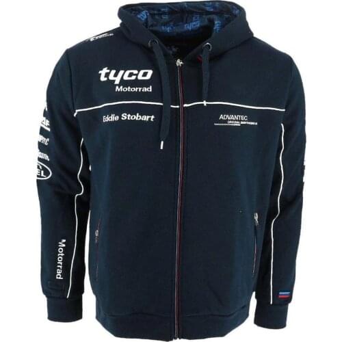 2018 Motorrad Motorsport Motorcycle Jacket Tyco Racing Team Zip Hoody Adult Mens Hoodie Sports Sweatshirt for BMW