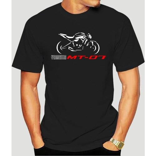 New Fashion Casual Men T-Shirt T-Shirt For Motorcycles Mt 07 Tee Shirt Mt07 T-Shirt-2571D