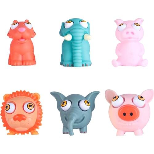 New Squeeze Toys Funny Animal Relax Mind Larger Size Toy Balls Soft Safe Sticky Stress Relief Toys Squeeze Toys For Kids Adults