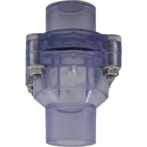 Check valve water for sewer pipe internal diameter DN15-DN50 Drain non return valve pvc anti return valve no return