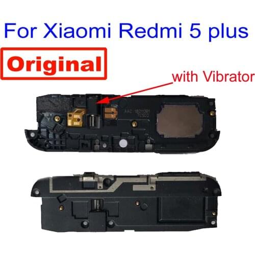 Original LoudSpeaker For Xiaomi Redmi 5 Plus Buzzer Ringer Board 5plus Loud speaker with Vibrator Flex cable Replacement MEG7