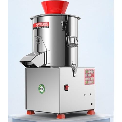 Food Cutter Commercial Electric Vegetable Shredder Particle Vegetable Trapping Machine Breeding And Feeding Chicken 750W