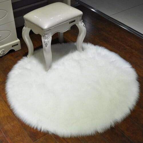 Plush Soft Wool Carpets For Living Room Modern Home Decor Bedroom Fur Carpet Cloakroom Mat Bed Blanket Thick Study Area Rugs