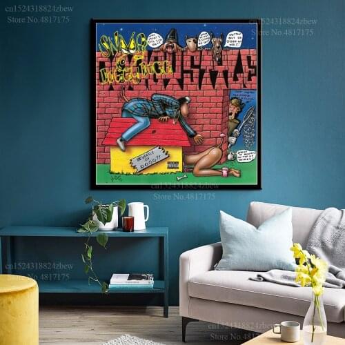 Snoop Dogg Poster Rapper Singer Music Album Doggystyle Dr.Dre Snoop Dogg Canvas Painting Wall Art Posters and Prints Home Decor