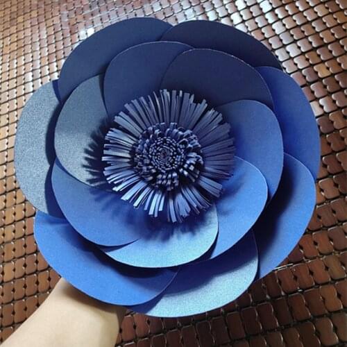 Wedding handmade finished three-dimensional flower paper flower simulation flower background wall decorative flower wall