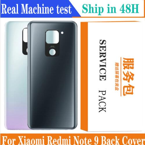 For Xiaomi Redmi Note 9 Battery Back Cover Rear Door Housing Replacement Spare Parts For Xiaomi Redmi Note 9 back housing