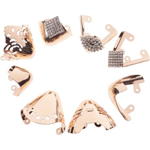 7 styles 1Pair Shoes Toe Protection Metal Material Shoes Clips For Decorations High Heels Shoe Broken Reapair Accessories