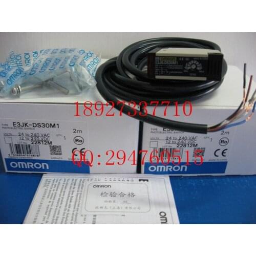 [ZOB] New original OMRON Omron photoelectric switch E3JK-DS30M1 E3JK-DR12-C --2PCS/LOT