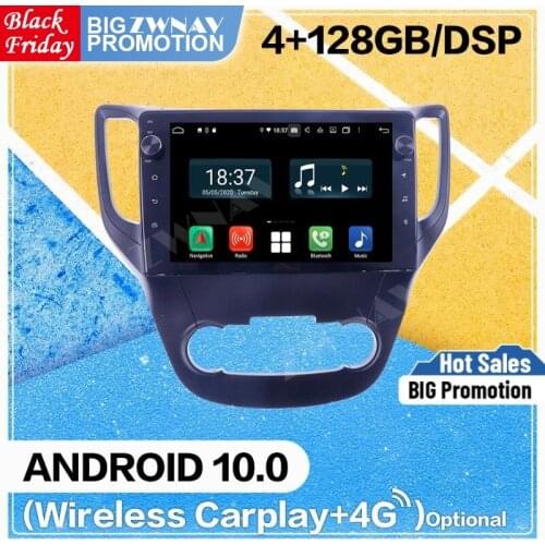 2 DIn 4+128G DSP Carplay Android 10 Screen Player For Changan CS35 2013 Car GPS Navigation Radio Audio Stereo Recorder Head Unit