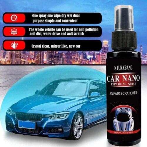 50ML 100ML Crystal Ceramic Car Coating Paint Care Hydrophobic Coating Waterproof High Gloss Shine Liquid Polish Wax