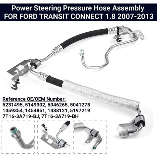 5231495 Power Steering Pumps Pressure Hose Assembly Line Oil Pipe for FORD TRANSIT CONNECT 1.8 2007-2013