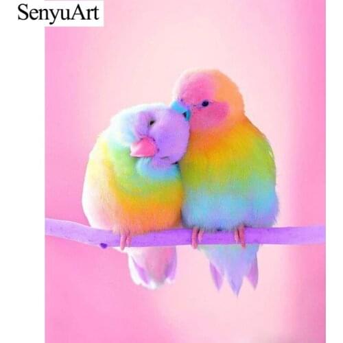 5D Diamond Painting Full Round Drill Animal Birds Picture Embroidery Accessories Wll Art Mosaic Cross Stitch Kit Paiting Decor