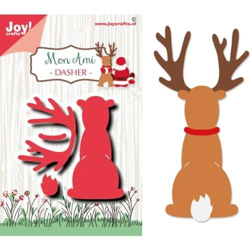 AliliArts Metal Cutting Dies reindeer diy Scrapbooking Photo Album Decorative Embossing PaperCard Crafts Die 2020