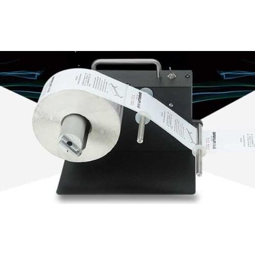 Automatic label rewinding machine barcode label two-way rewinding machine 180MM