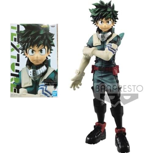 Bandai My Hero Academia Midoriya Izuku Garage Kit Pvc Assembly Model Western Animiation Action Figure Kids Toys
