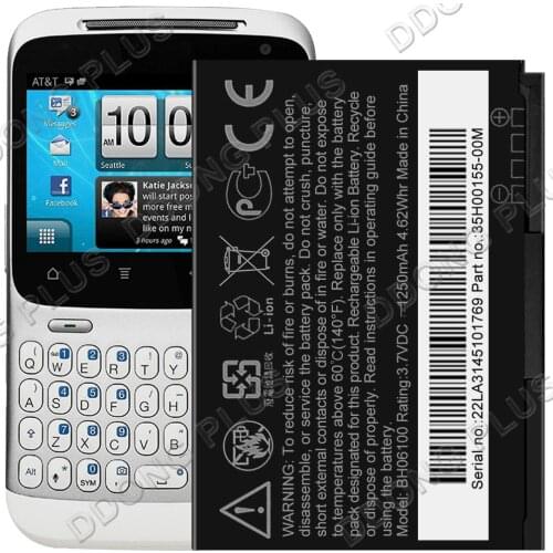 BH06100 Battery For HTC Status A810a Battery 35H00155-00M Replacement Repair Part