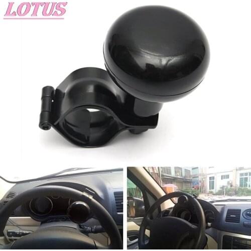 Black Universal Steering Wheel Spinner Heavy Duty Car Truck Handle Power Knob Durable Accessories Brand New High Quality 1PCS