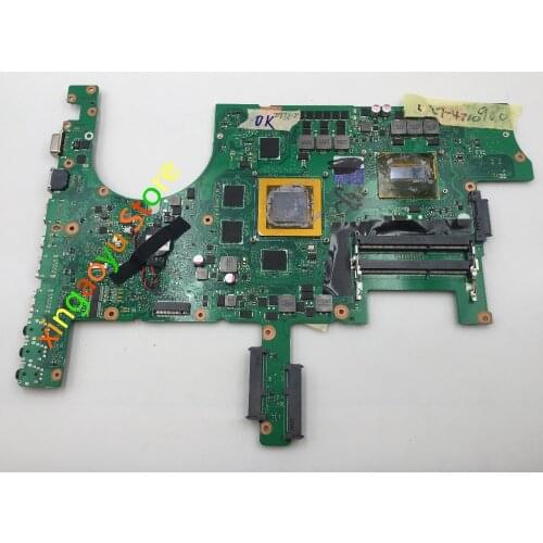 FOR ASUS G751JY MOTHERBOARD DDR3L SR1PX I7-4710 N16E-GX-A1 GTX980 NON- INTEGRATED G751JY LAPTOP MOTHERBOARD 60NB06F0-MB1510