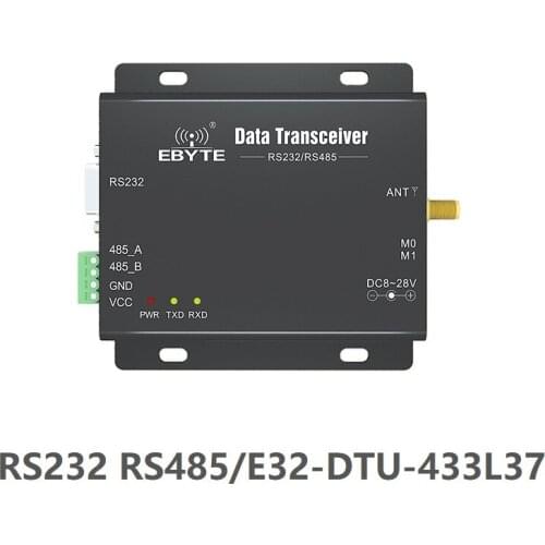 E32-DTU-433L37 Lora Long Range RS232 RS485 SX1278 433mhz 5W IoT uhf Wireless Transceiver 433 mhz Transmitter Receiver Module