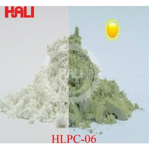 Photochromic pigment,photochromic powder,solar sensitive powder,item:HLPC-06,color:green,1lot=10gram,widely used in nail,paint