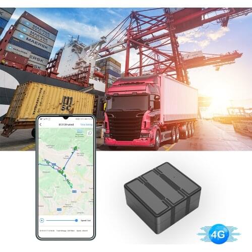 4G Asset GPS Tracker Low-Battery Alarm Electronic Fence Portable Device Car Accessories GPS Tracking Device