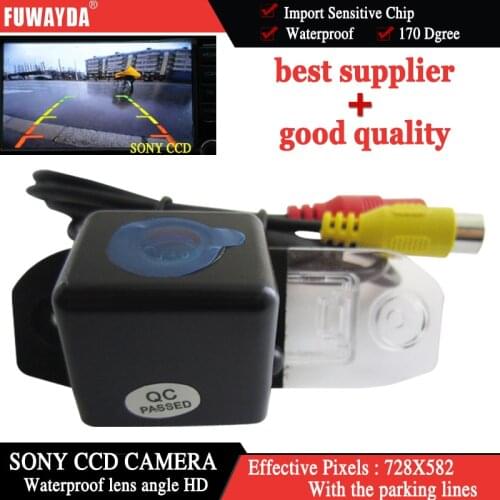 FUWAYDA HD CCD Special CAR REAR VIEW REVERSE Backup Parking Safety CAMERA FOR VOLVO S80 S40L S80L XC60 XC90 S40 C70 WATERPROOF
