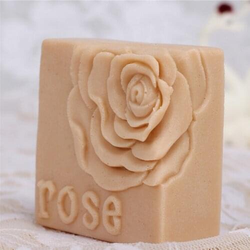 Luyou Creative Rose Fondant Chocolate Mold Silicone Soap Mould Cake Mold Resin Mold Cake Baking Tools Silicone Soap Mold SM021
