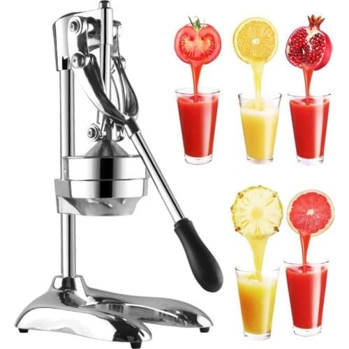 Stainless Steel manual hand press juicer squeezer citrus lemon orange pomegranate fruit juice extractor commercial or household