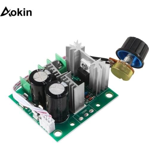 DC 12-40V 10A PWM Power Speed Regulator Controller with Switch