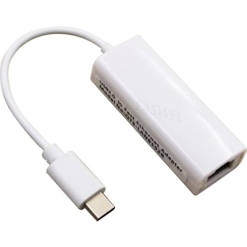 USB-C/TYPE-C to RJ45 Ethernet LAN Cable Adapter for Samsung Galaxy Note 9/Note 8