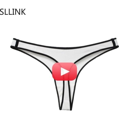 Womens Cotton Underwear Low Waist Sexy Sports T-Back Seamless Highly-Elastic plus Size Sexy Lingerie Womens T003