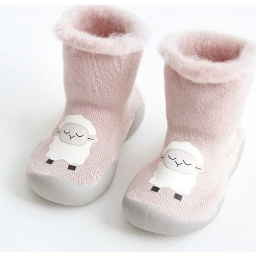 Winter shoes baby warm booties newborn girl baby shoes toddler girls shoe first step bebe knitted slippers walker soft shoes boy