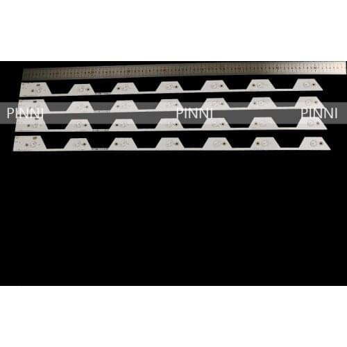 1set=4pcs 7 lamps For TCL L40E5800A-UD LED Backlight 40HR330M07A1 4C-LB4007-HR2 TMT-40E5800-4X7-3030C-7S1P
