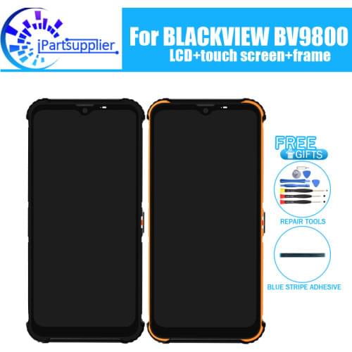BLACKVIEW BV9800 LCD Display+Touch Screen Digitizer +Frame Assembly 100% Original New LCD+Touch Digitizer for BLACKVIEW BV9800