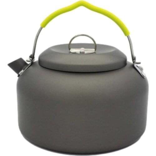 Camping Teapot Aluminum Alloy Practical Kettle For Outdoor Aluminum Kettle Ultra Light Portable Teapot Stoves And Accessories