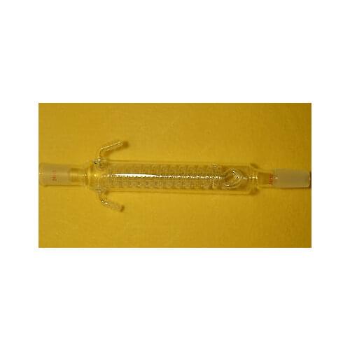 200mm,24/40,Coiled Reflux Condenser,Made By Borosilicate Glass 3.3,Lab Glassware