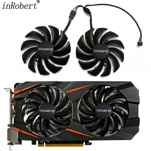 88MM T129215SU PLD09210S12HH 4Pin Cooling Fan For Gigabyte GTX 1050 1060 1070 960 RX 470 480 570 580 Graphics Card Cooler Fan
