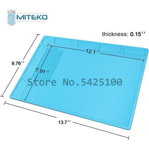 Mobile Phone Repair Anti Static Pad ESD High Temperature Corrosion Resistant Silicone Platform