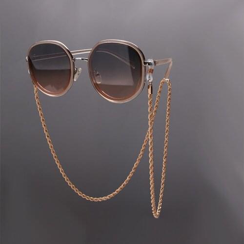 Fashion Reading Glasses Chain for Women Metal Sunglasses Cords Eyeglass Lanyard Hold Straps Eyewear Retainer