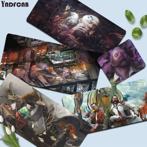 YNDFCNB Disco Elysium Fashion Mouse Pad Super Creative INS Tide Large Game Size for Cs Go LOL Game Player PC Computer Laptop