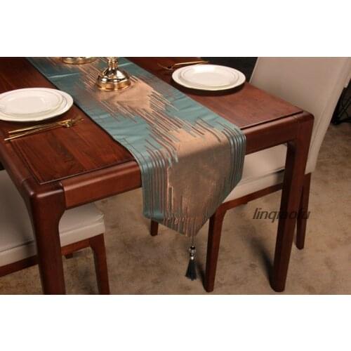 Nordic dining table table runner, modern minimalist light luxury American bed flag towel