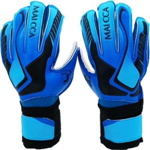 Football Match Goalkeeper Gloves Wear Resistant Latex Finger Protection Gloves Soccer Training Children Adult Goalie Gloves
