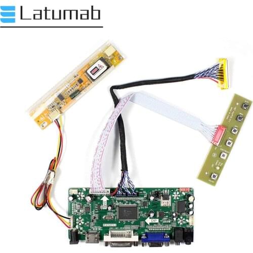 Latumab Controller Board for LP171W01 / LP171W01-A4 / LP171W01-A4K1 LVDS 17.1" LCD Display 1440×900 HDMI+DVI+VGA Driver Board