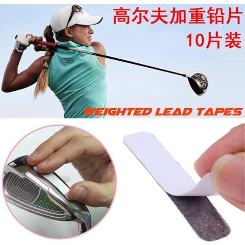 Golf Clubs Counterweight Special Iron Wood Putter Head Increase Adhesive Lead Piece Wield Accessories for 3 g/piece