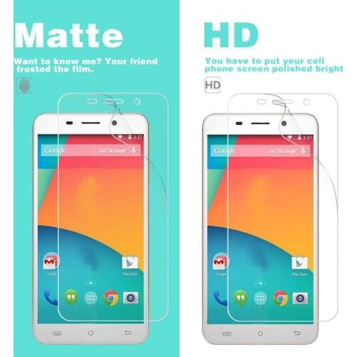 Front HD Clear Glossy Film For Cubot P11 P12 S200 S500 S550 S600 X10 X11 X12 X15 X16 X17S X9 Matte Film Anti-Glare Cover + cloth