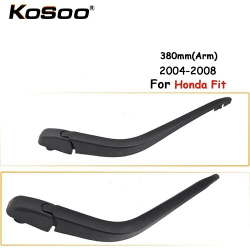 KOSOO Auto Rear Window Windshield Wiper Blades Arm Car Wiper Blade For Honda FIT,380mm 2004-2008,Car Accessories Styling